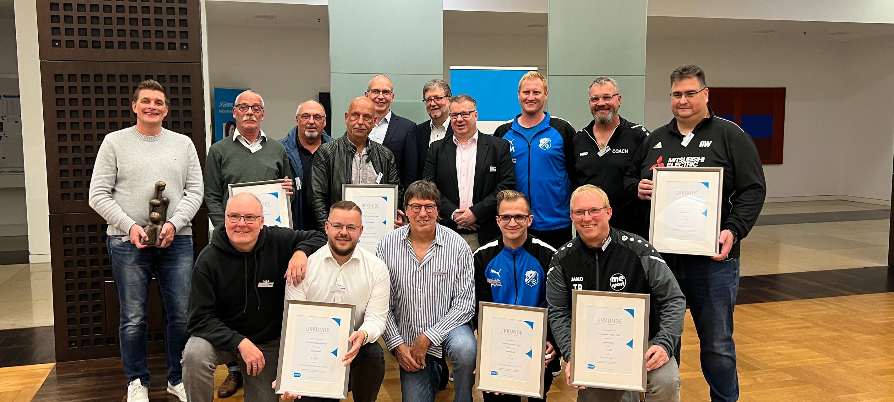 Fairplay-Pokale der Barmenia