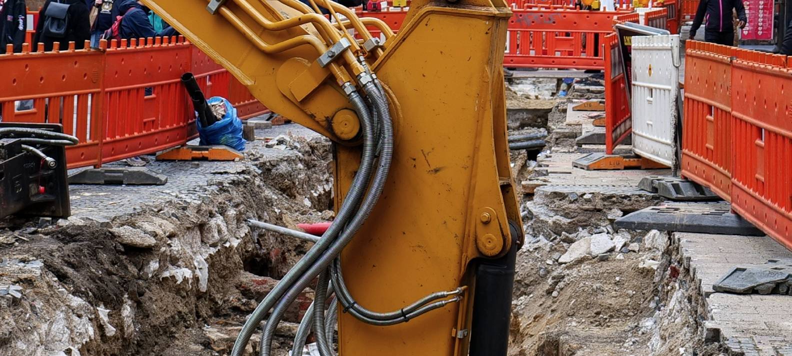 Heute wieder Baustellenführung durch Elberfeld