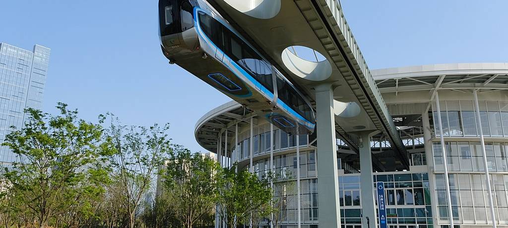 China baut längste Schwebebahn der Welt