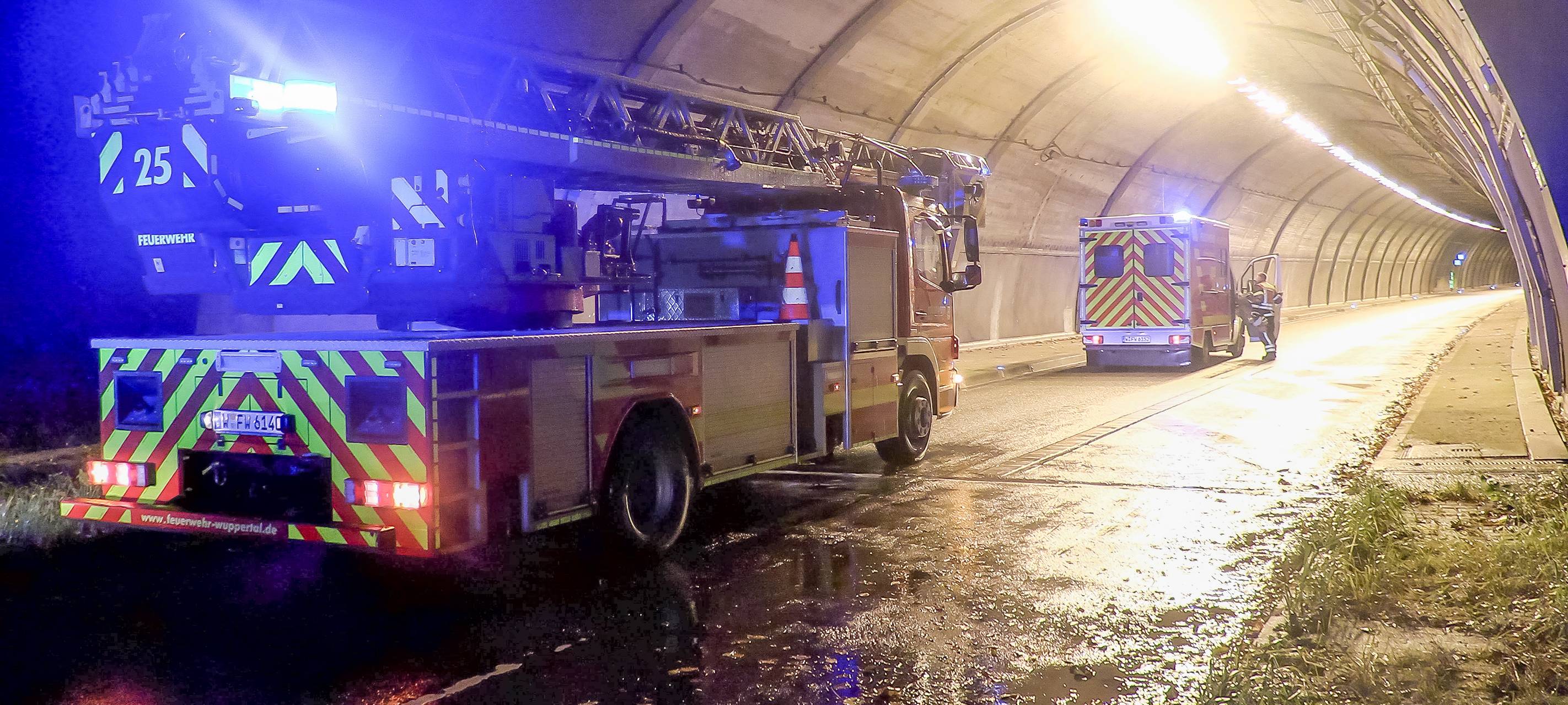 Lampe löst Großeinsatz im Kiesbergtunnel aus