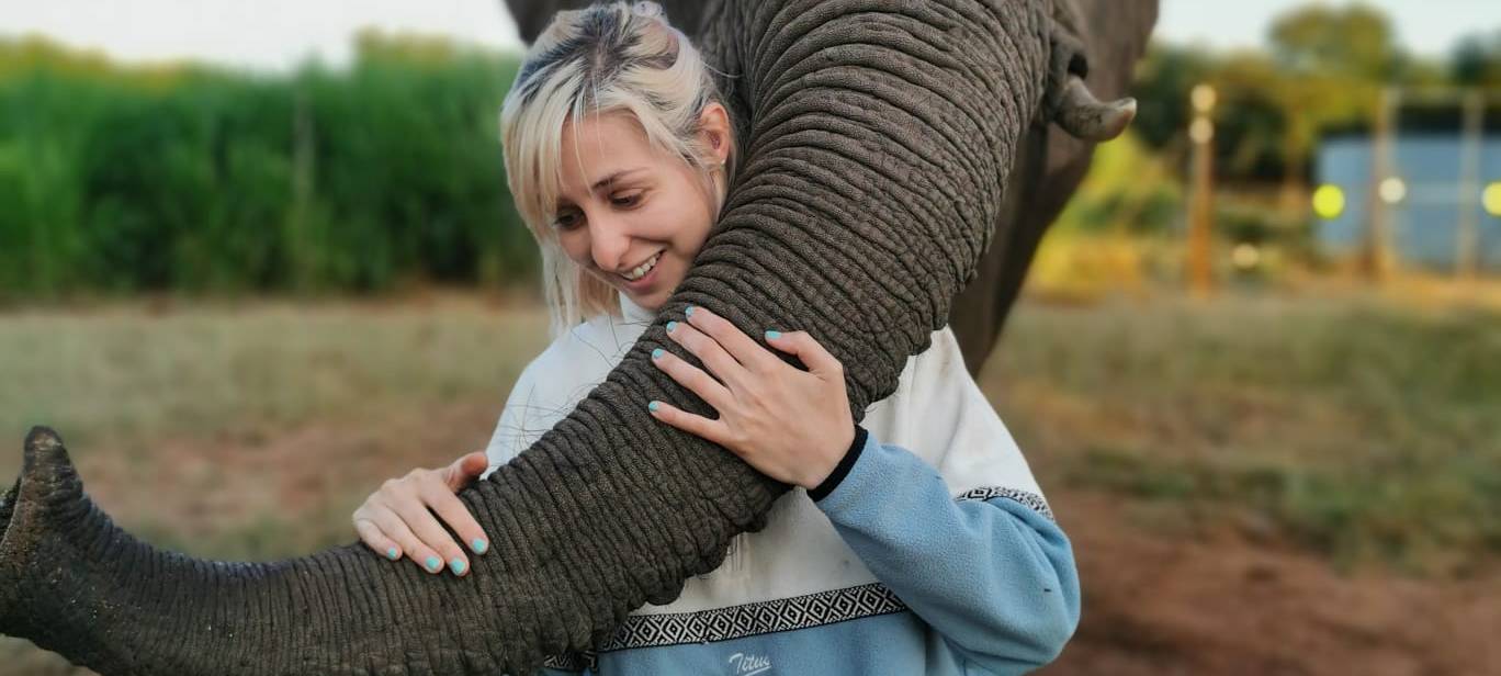 Elefantenforscherin Franziska Hörner