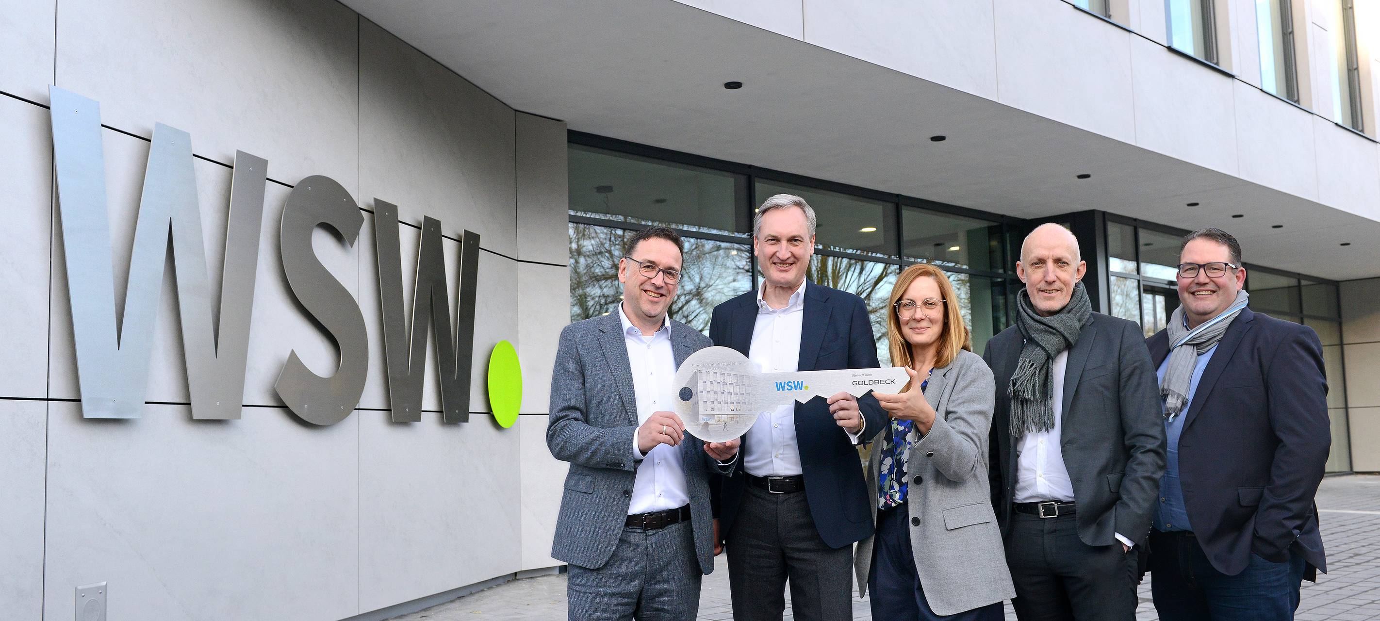 WSW ziehen in neue Zentrale ein