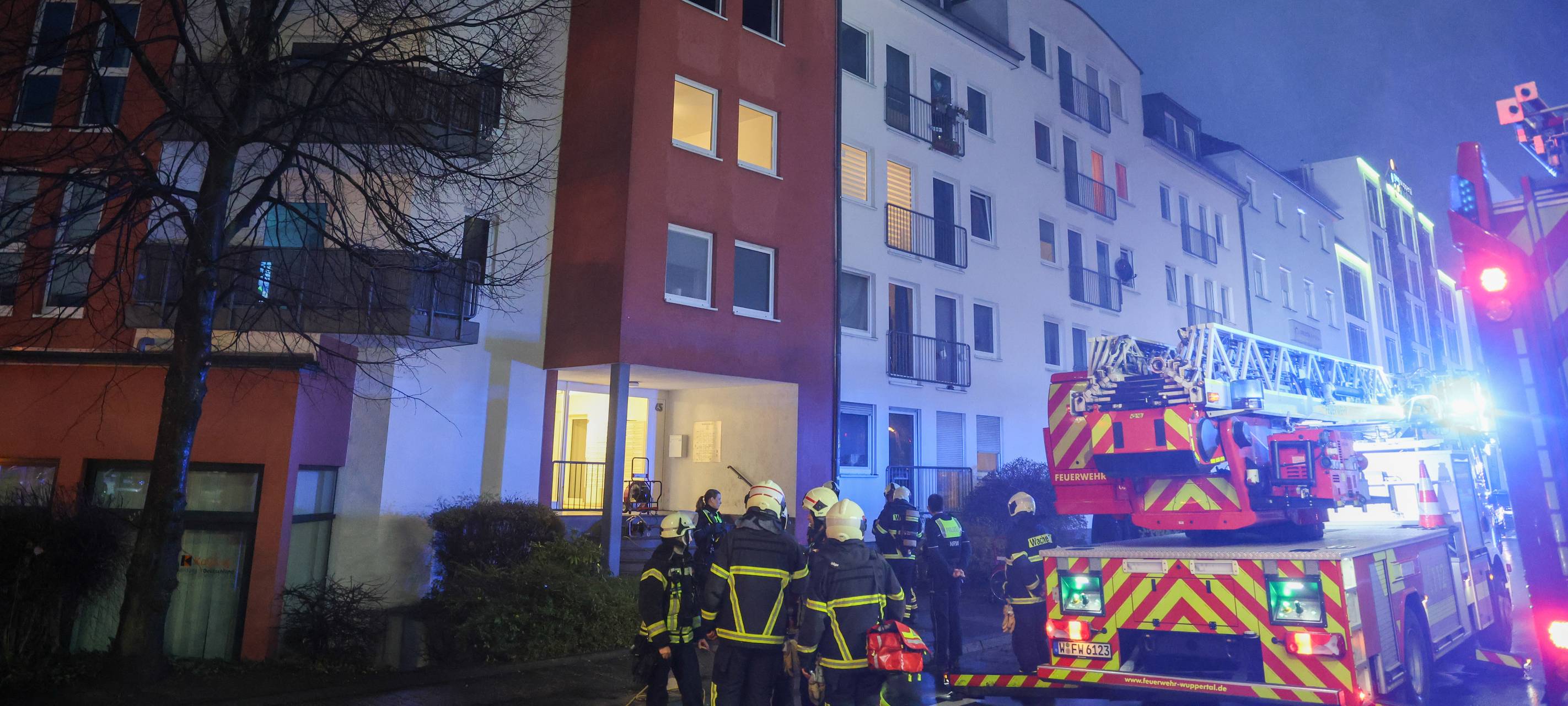 Wohnung in Elberfeld ausgebrannt
