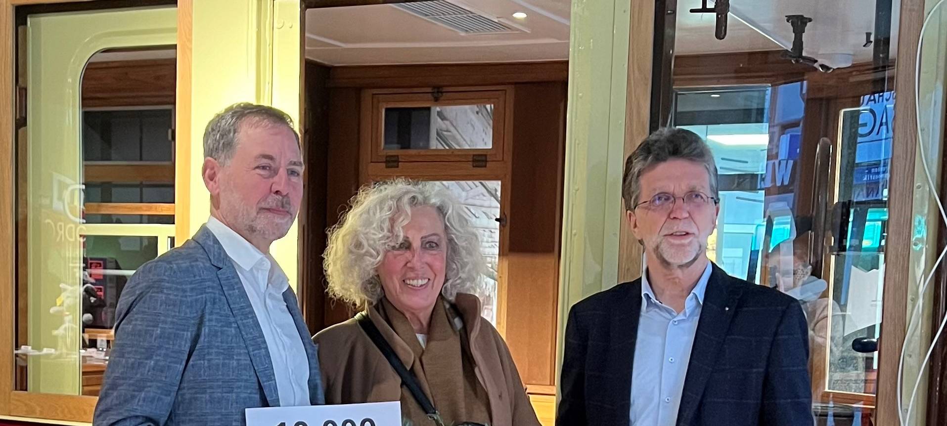 10.000ste Besucherin im Schwebodrom