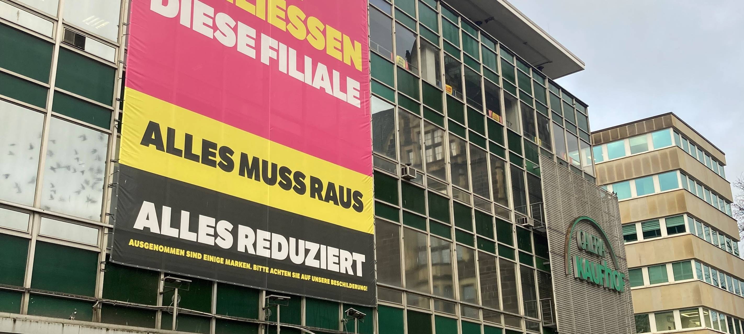 Kaufhof schon geschlossen