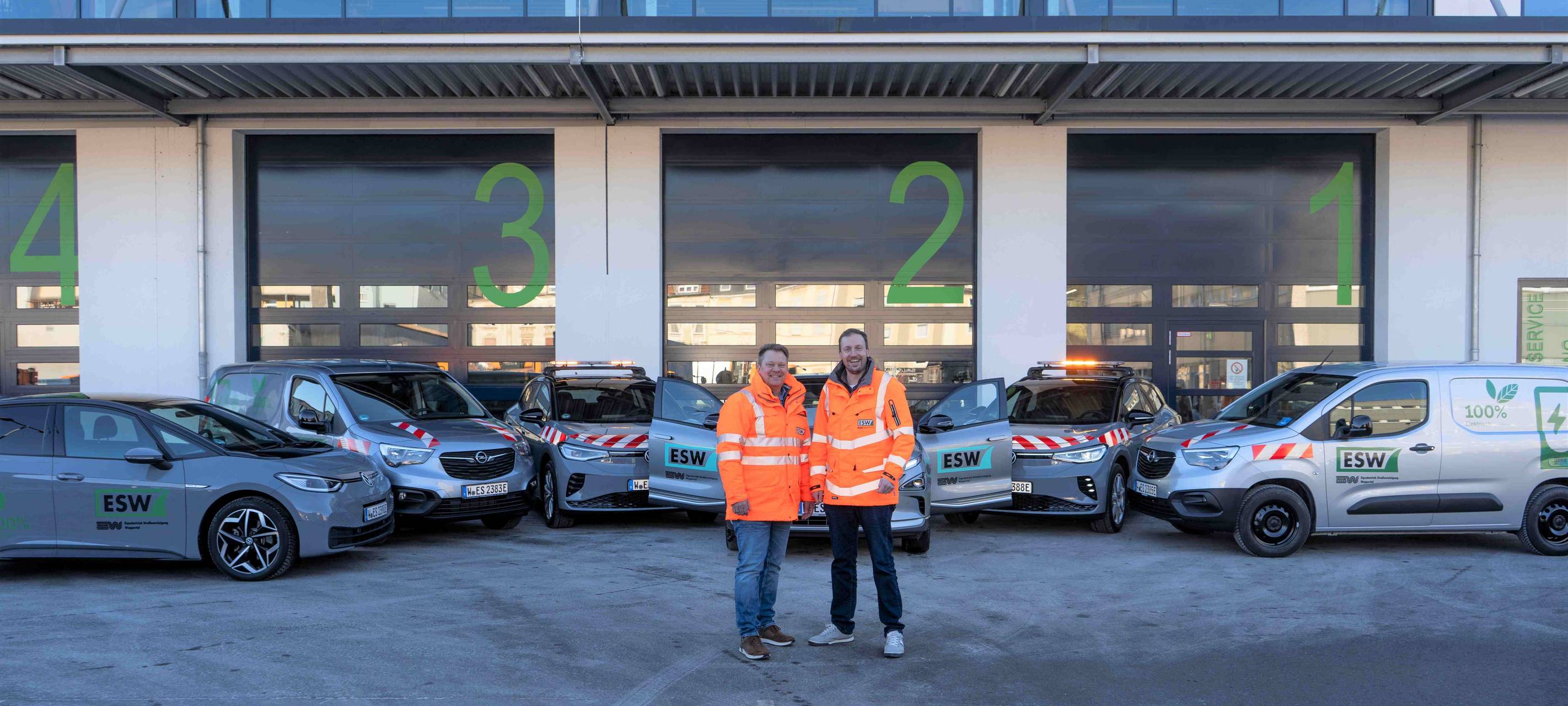 Straßenreinigung wird elektrischer