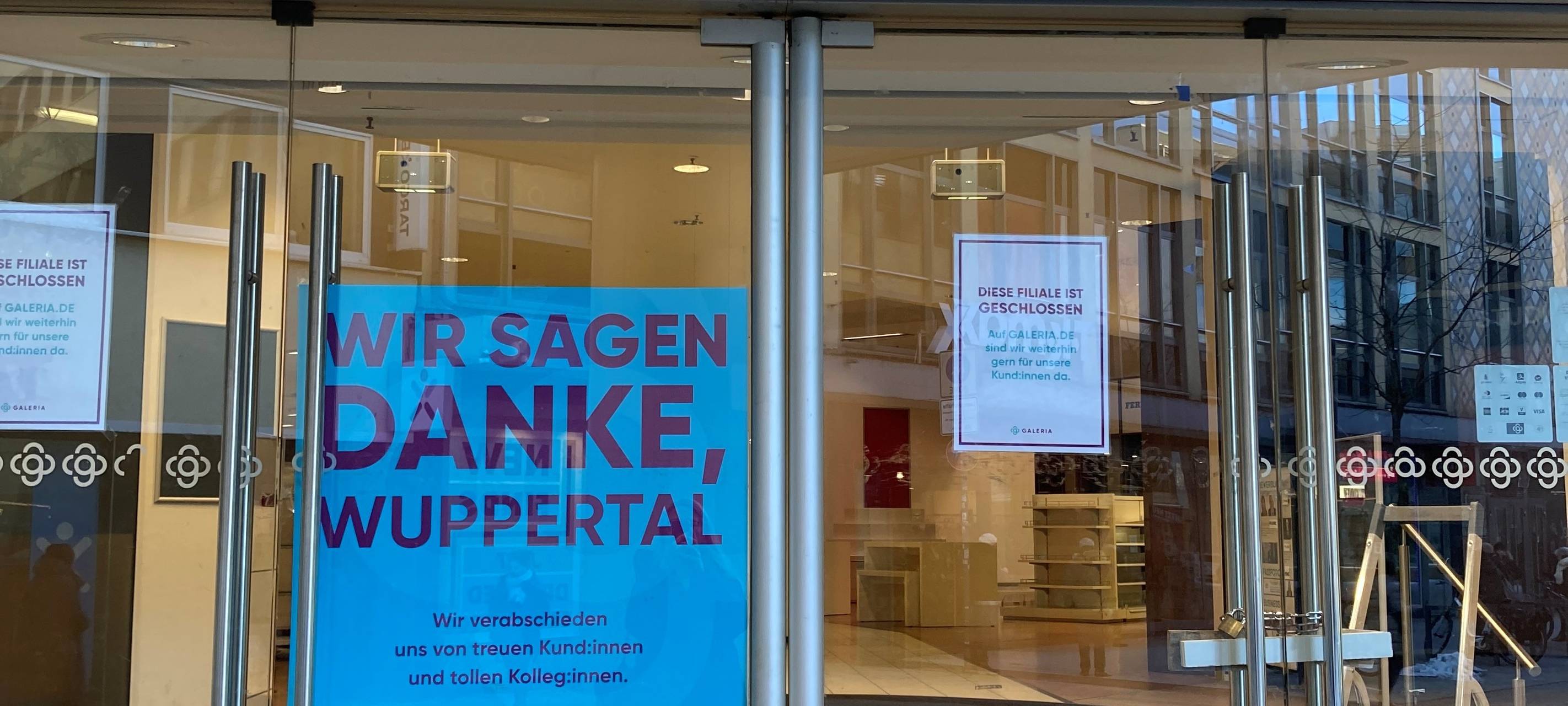 Kaufhof geschlossen - Mitarbeiter noch nicht alle versorgt