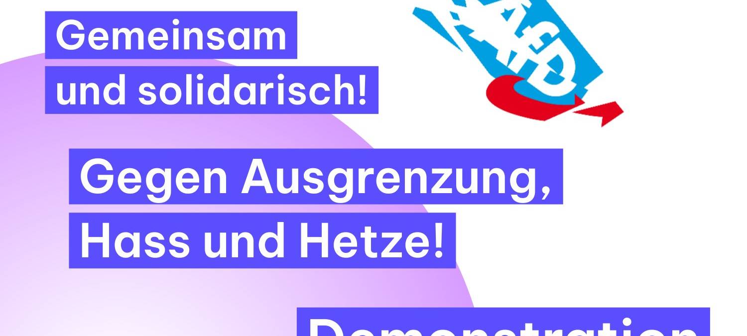 Demo-Aufruf als Stein des Anstoßes