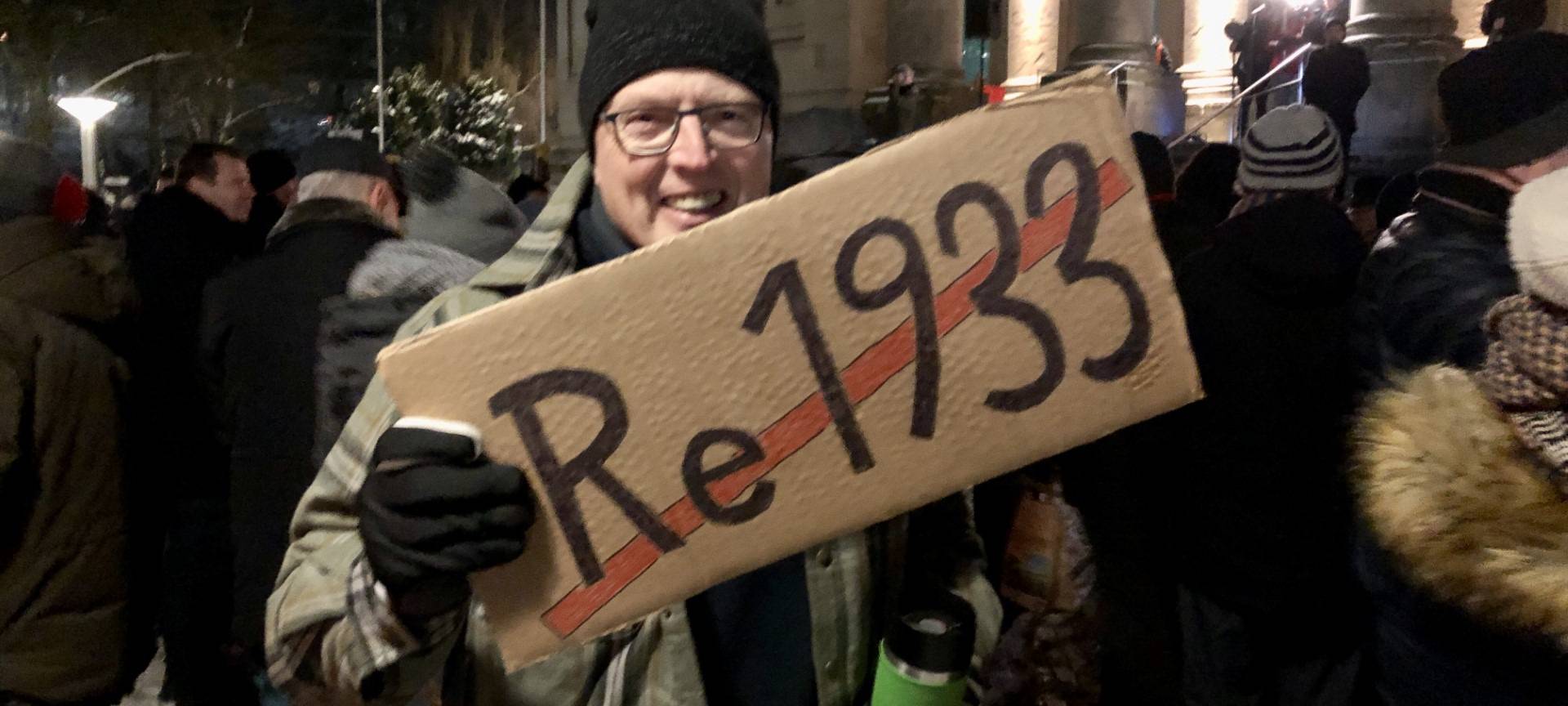 Erste Demo blieb friedlich