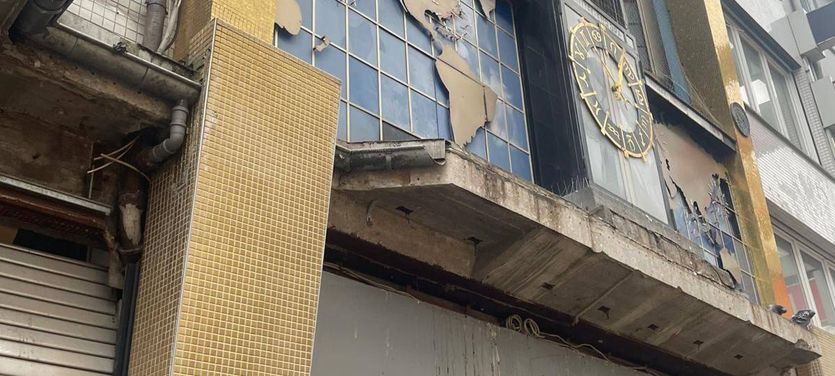 Provisorische Lösung für das Abeler-Haus