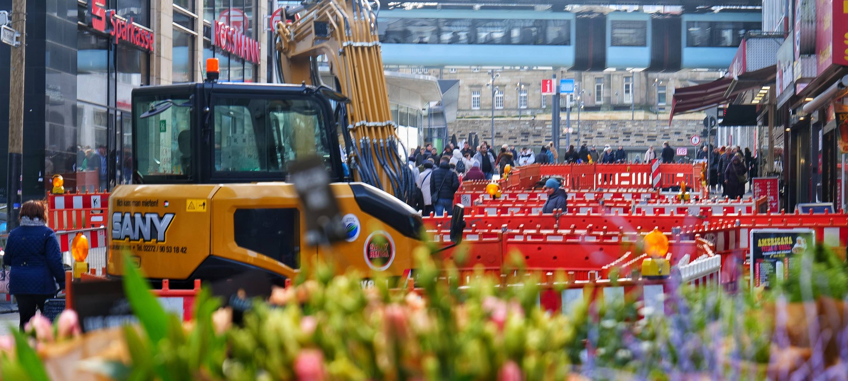 Das Fernwärmenetz der WSW