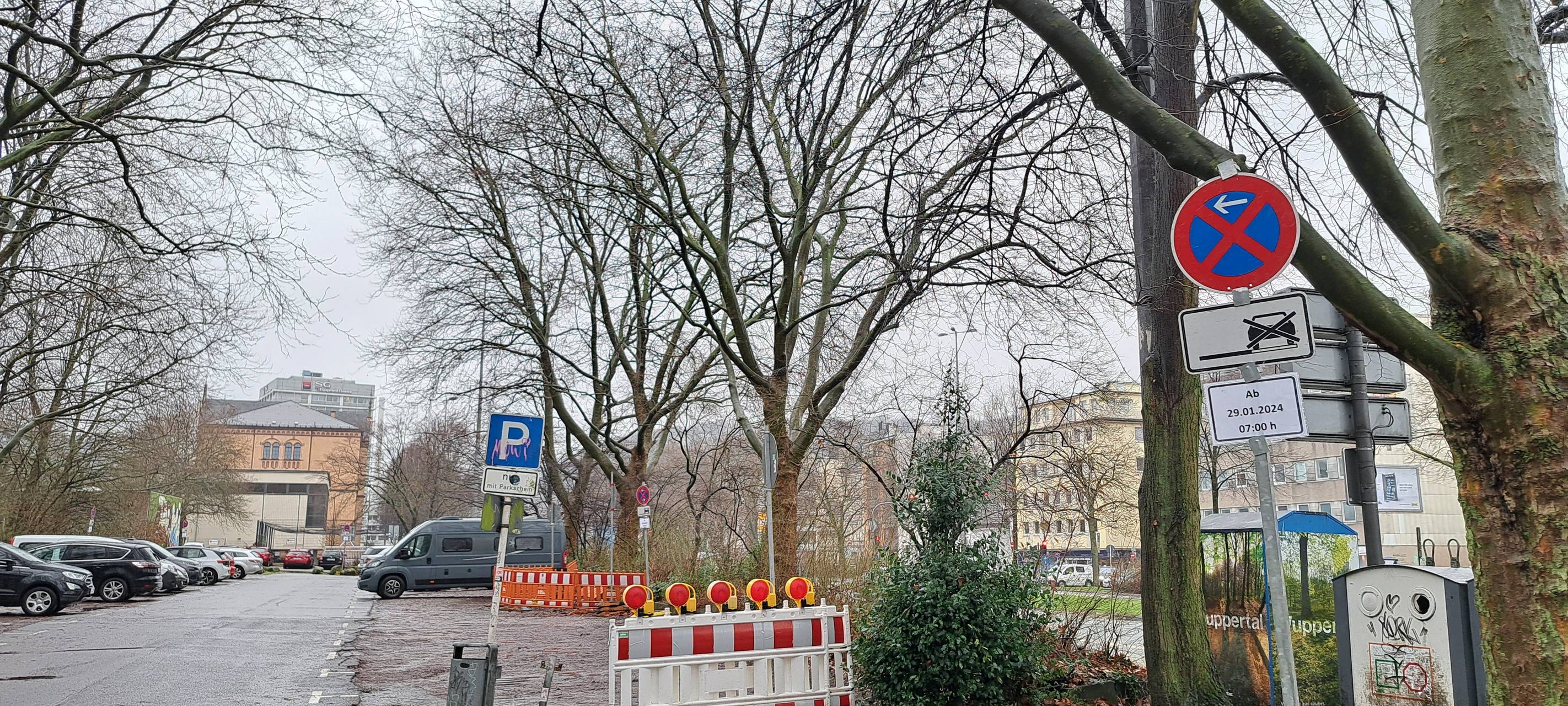 Einschränkungen wegen WSW-Arbeiten