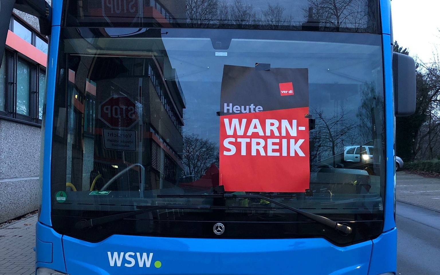 Streikwelle geht auch morgen weiter