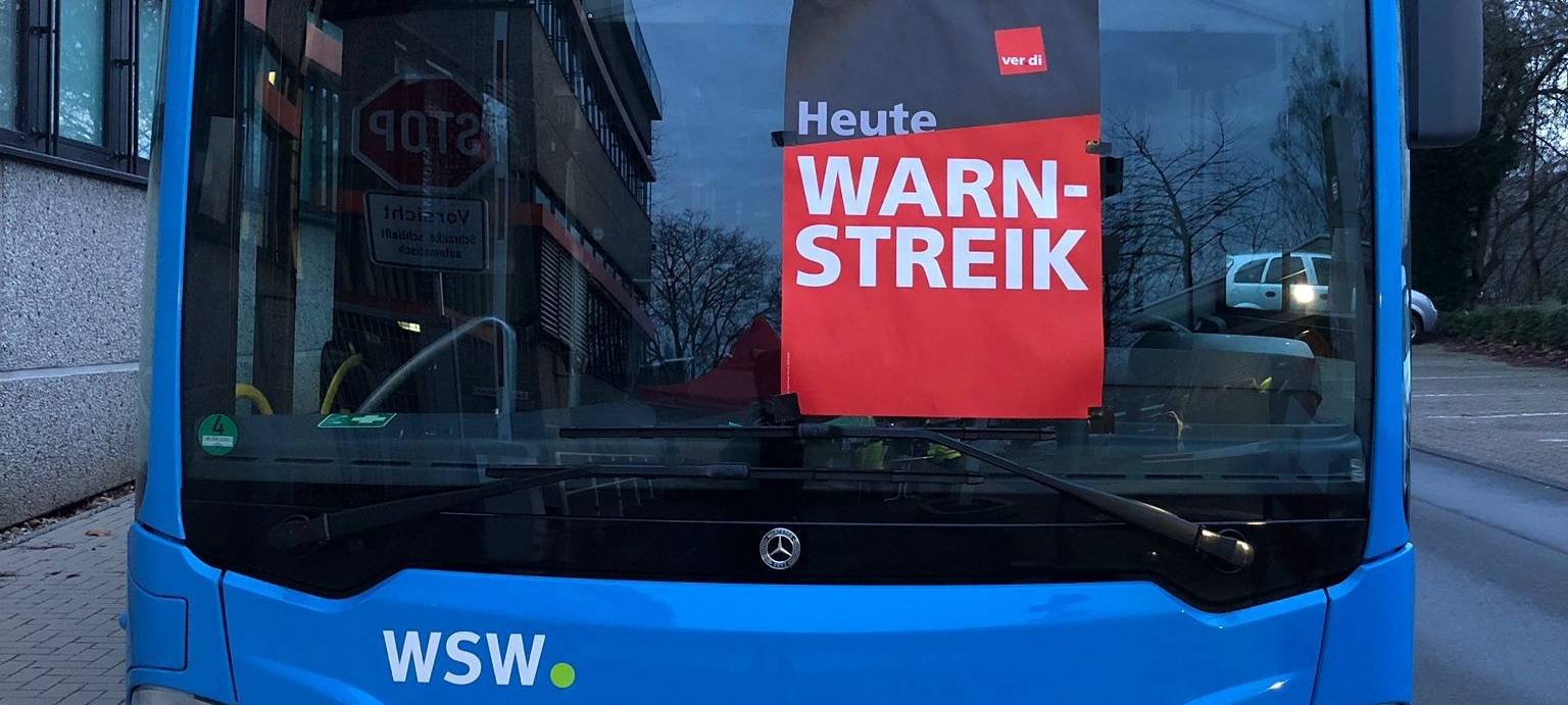 Streikwelle geht auch morgen weiter