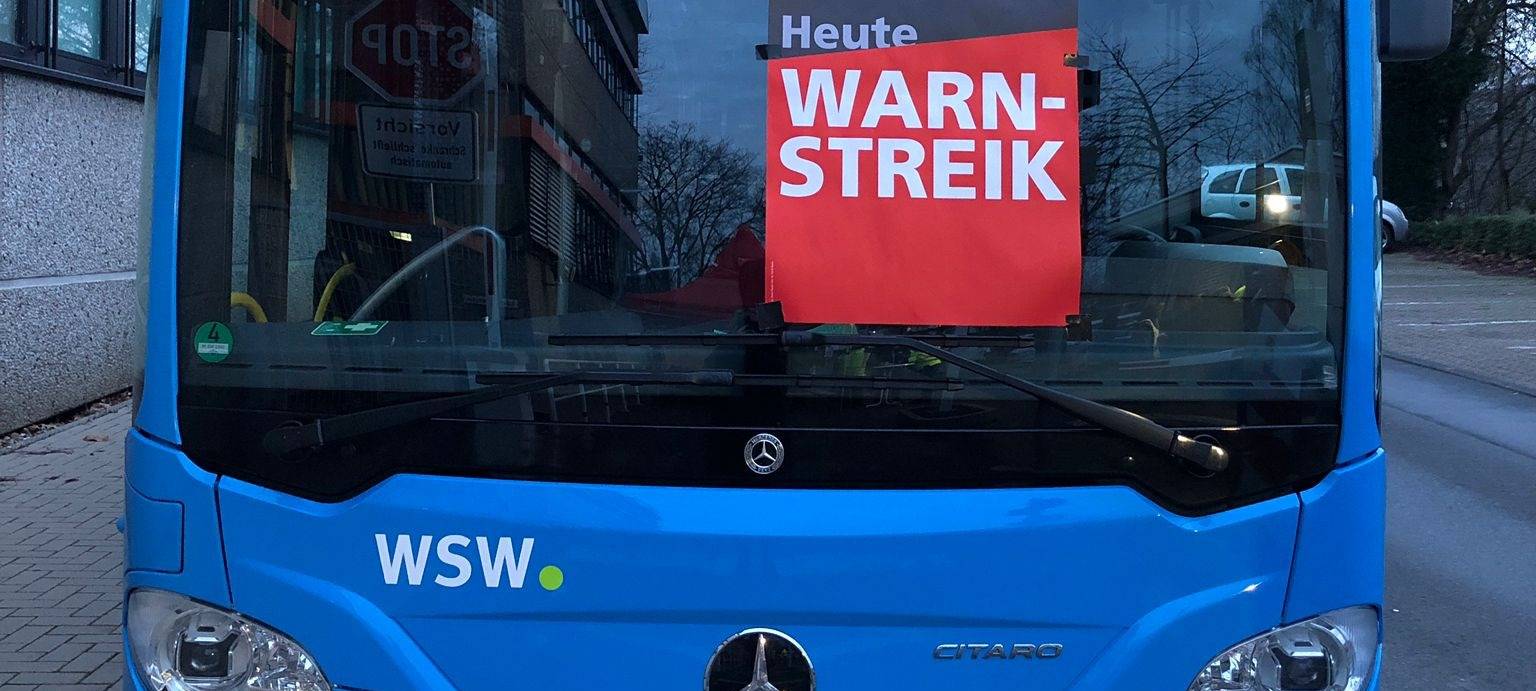Nahverkehrs-Streik trifft Handel und Gastronomie