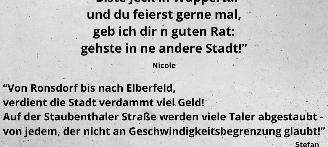 Die längste Büttenrede der Stadt