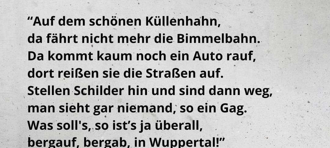 Die längste Büttenrede der Stadt