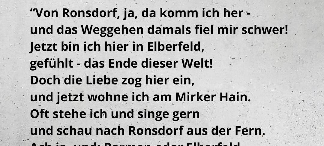 Die längste Büttenrede der Stadt