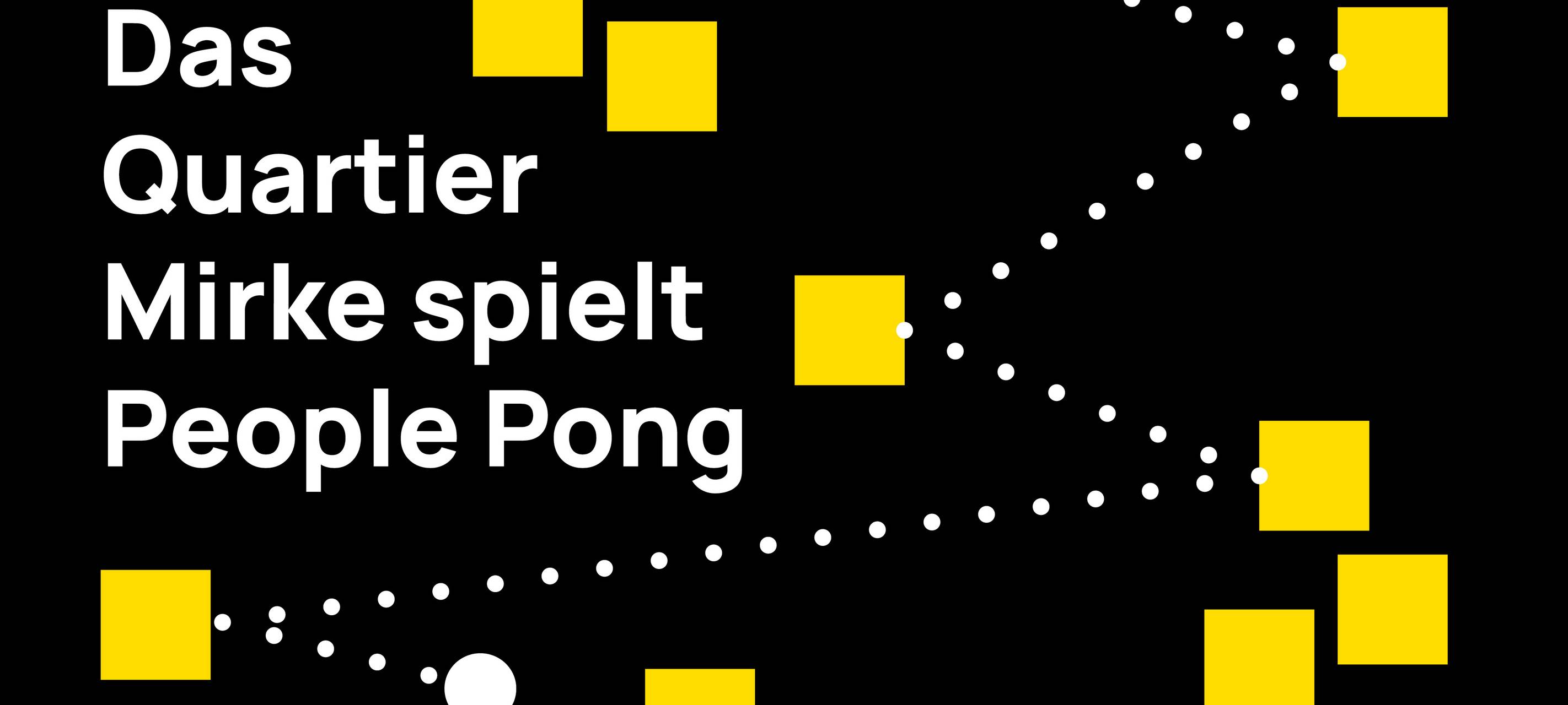 "People Pong" im Mirker Quartier