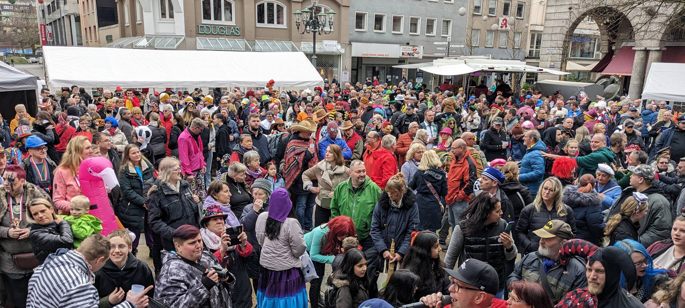 Großer Zuspruch für Karnevalsparty