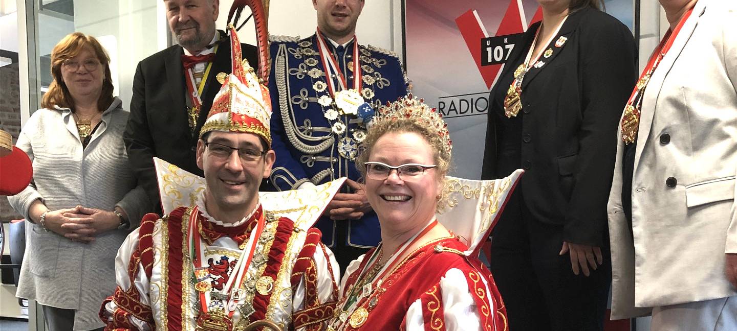 Wuppertaler Karneval mit dem "Ossi"-Prinzenpaar