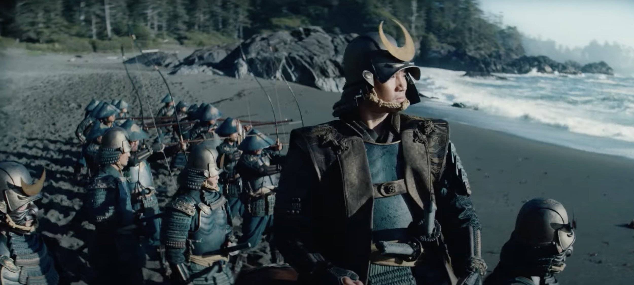 Blackthorne wird vom Millitär argwöhnisch empfangen.