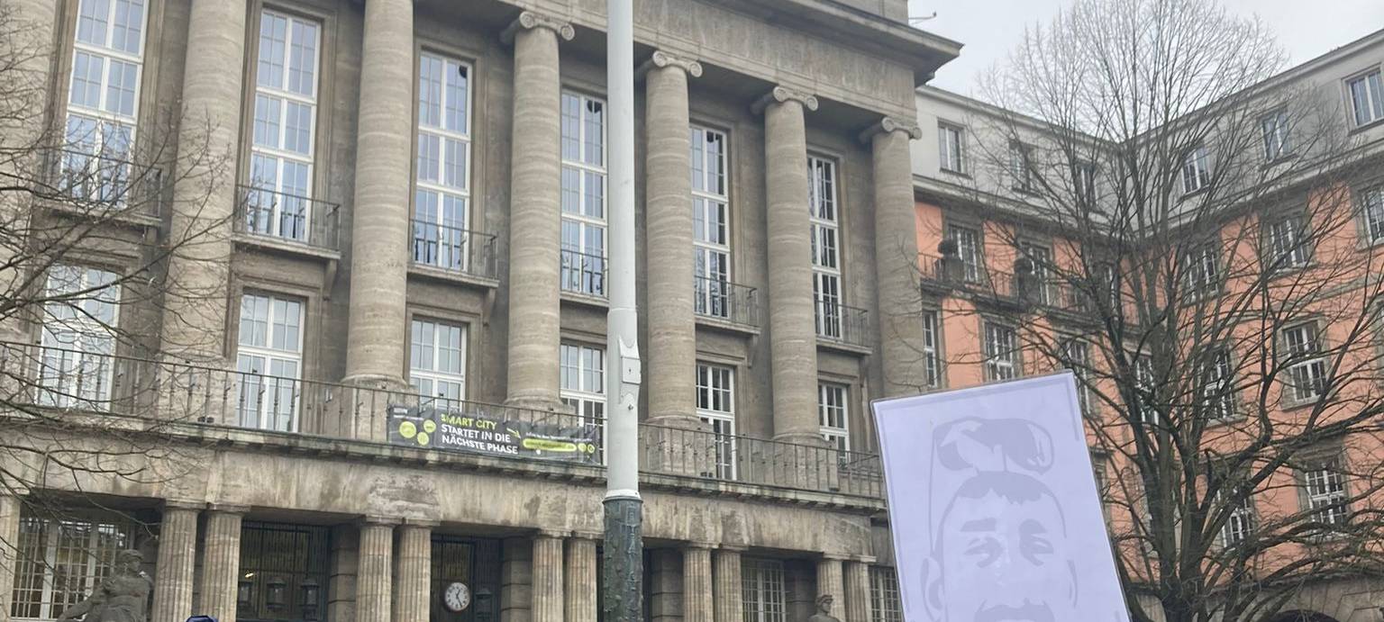 Demo zum Gedenken an die Opfer von Hanau
