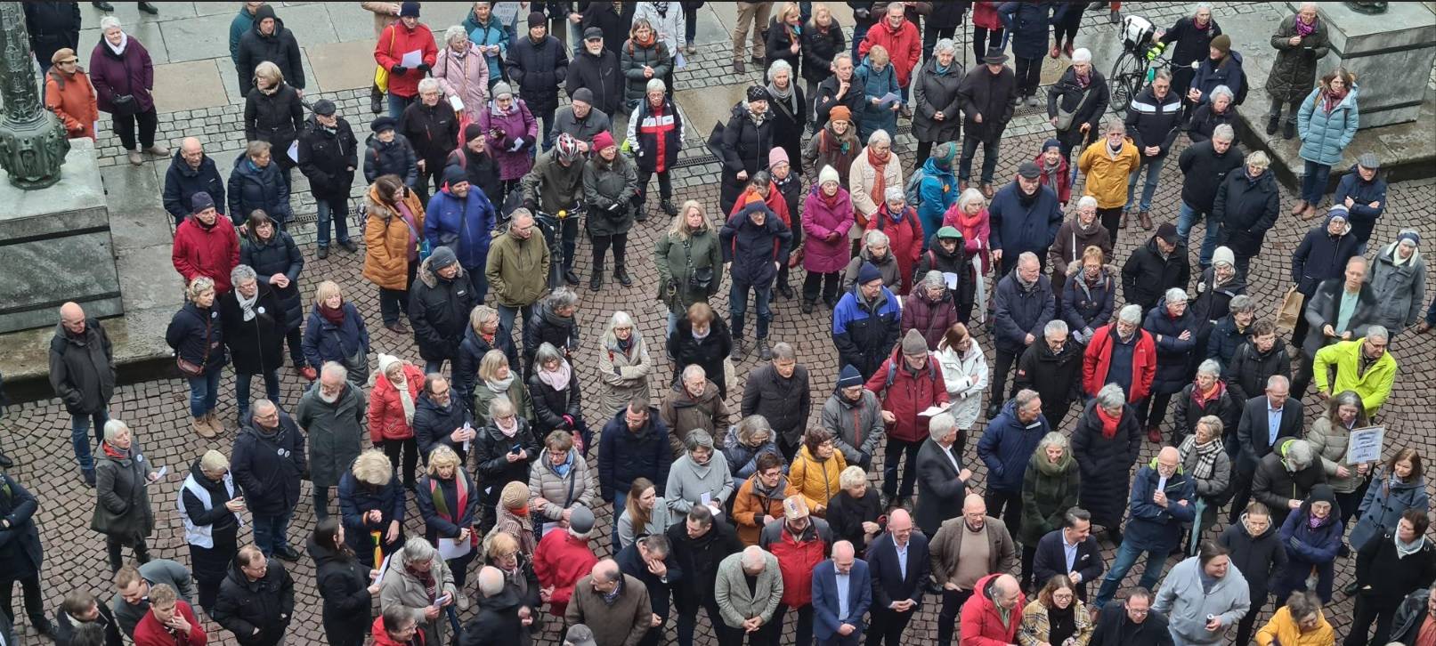 Zweiter Spaziergang für Demokratie