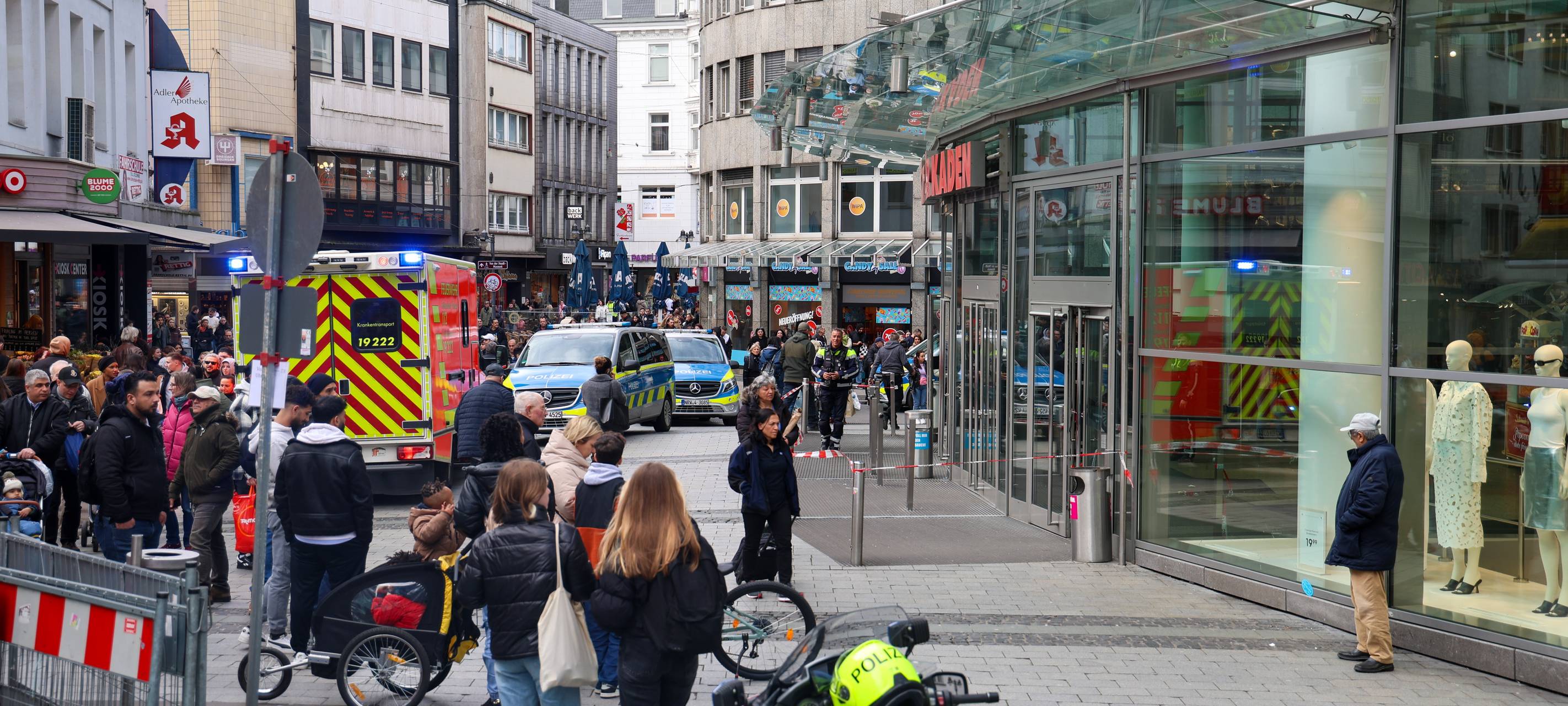 City-Arkaden: Tatverdächtiger in U-Haft