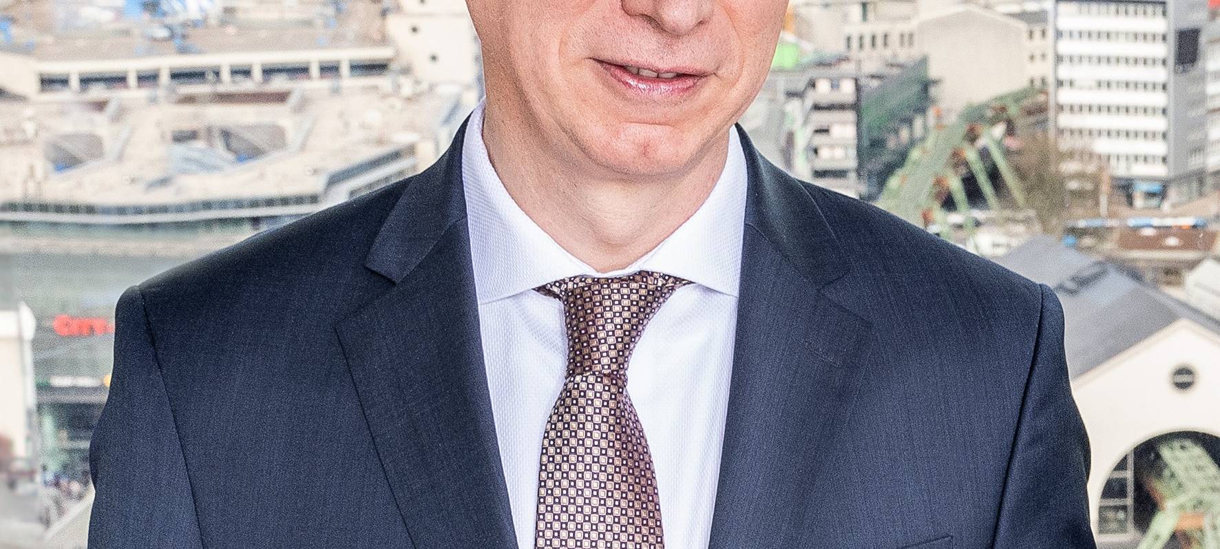 Überzeugter Wuppertaler und Sparkassen-Chef: Axel Jütz