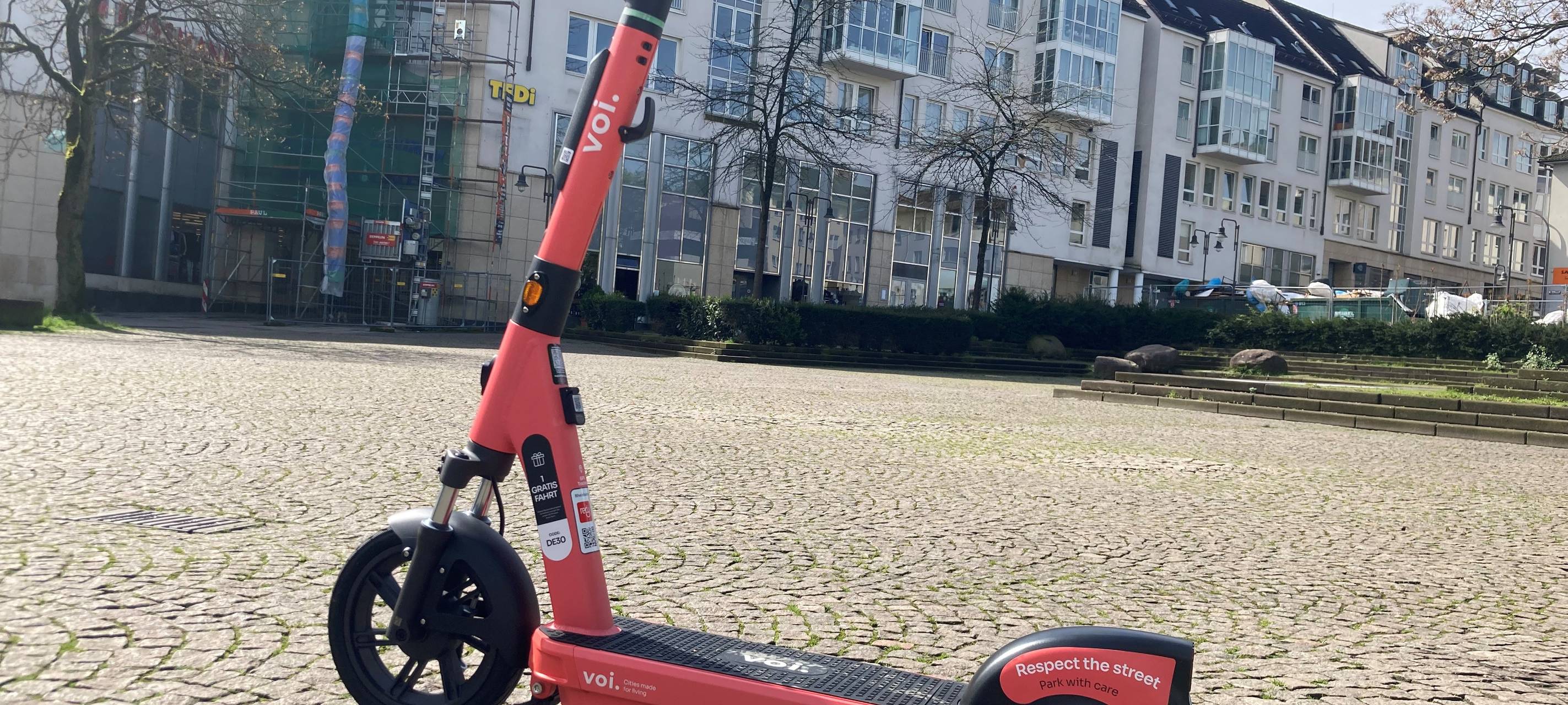E-Scooter werden bei uns viel benutzt