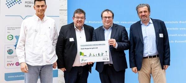 Wie klappt es in Wuppertal zu Fuß?