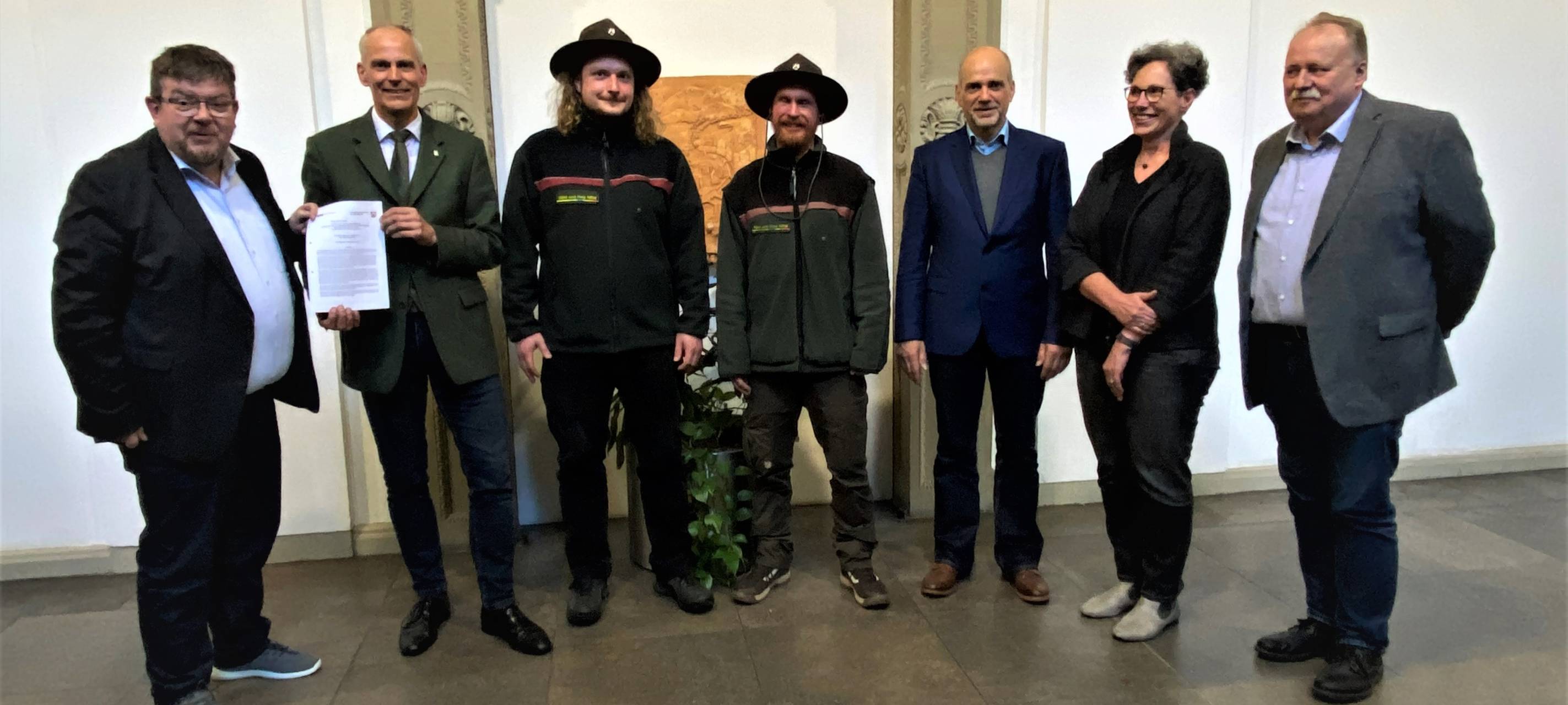 Ranger im Wuppertaler Wald
