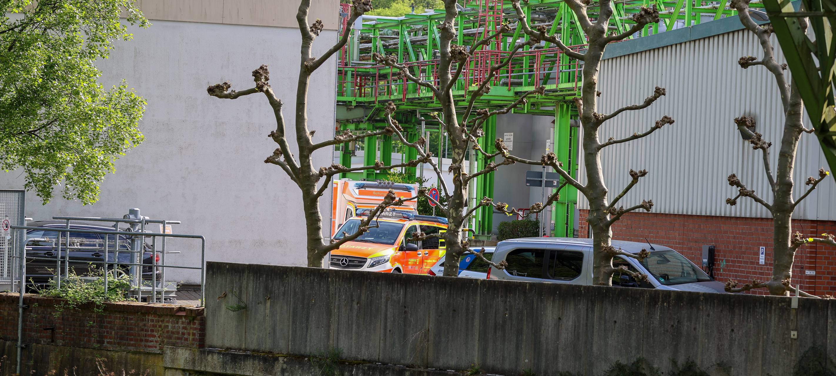 Feuerwehreinsatz bei Bayer