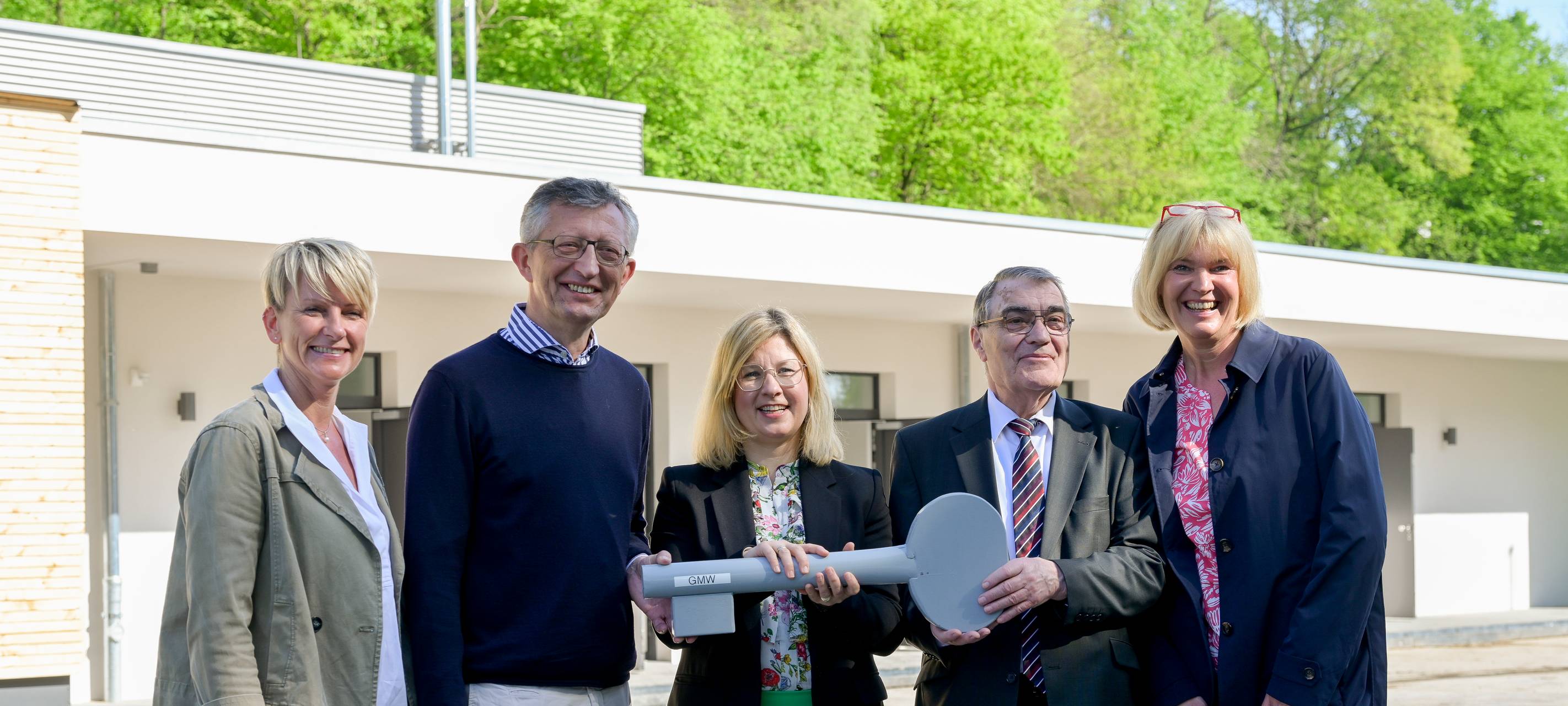 Turnhalle Hardenberg fertig