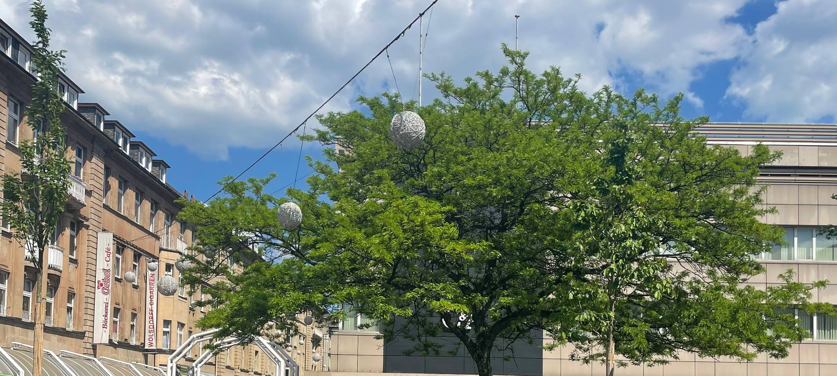 Neue Bänke in Barmen