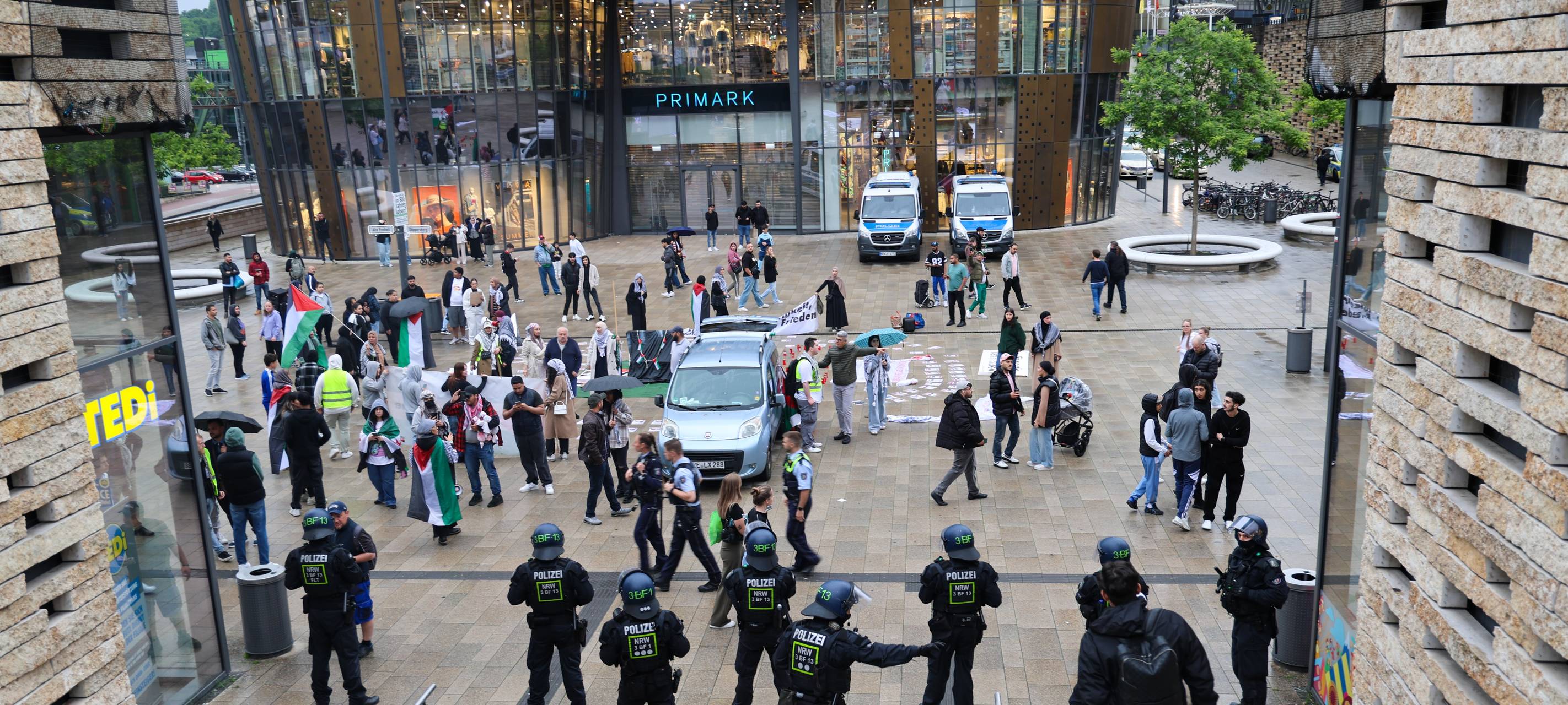 Gewalt auf Pro-Palästina-Demo