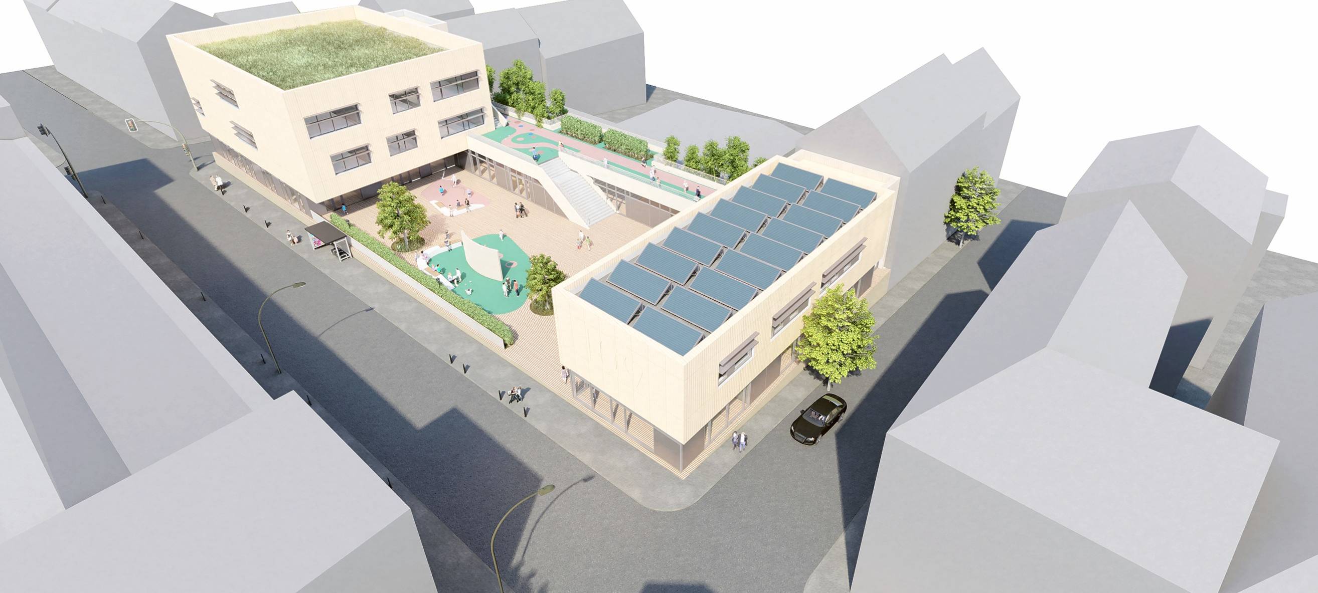 Baustart für neue Grundschule