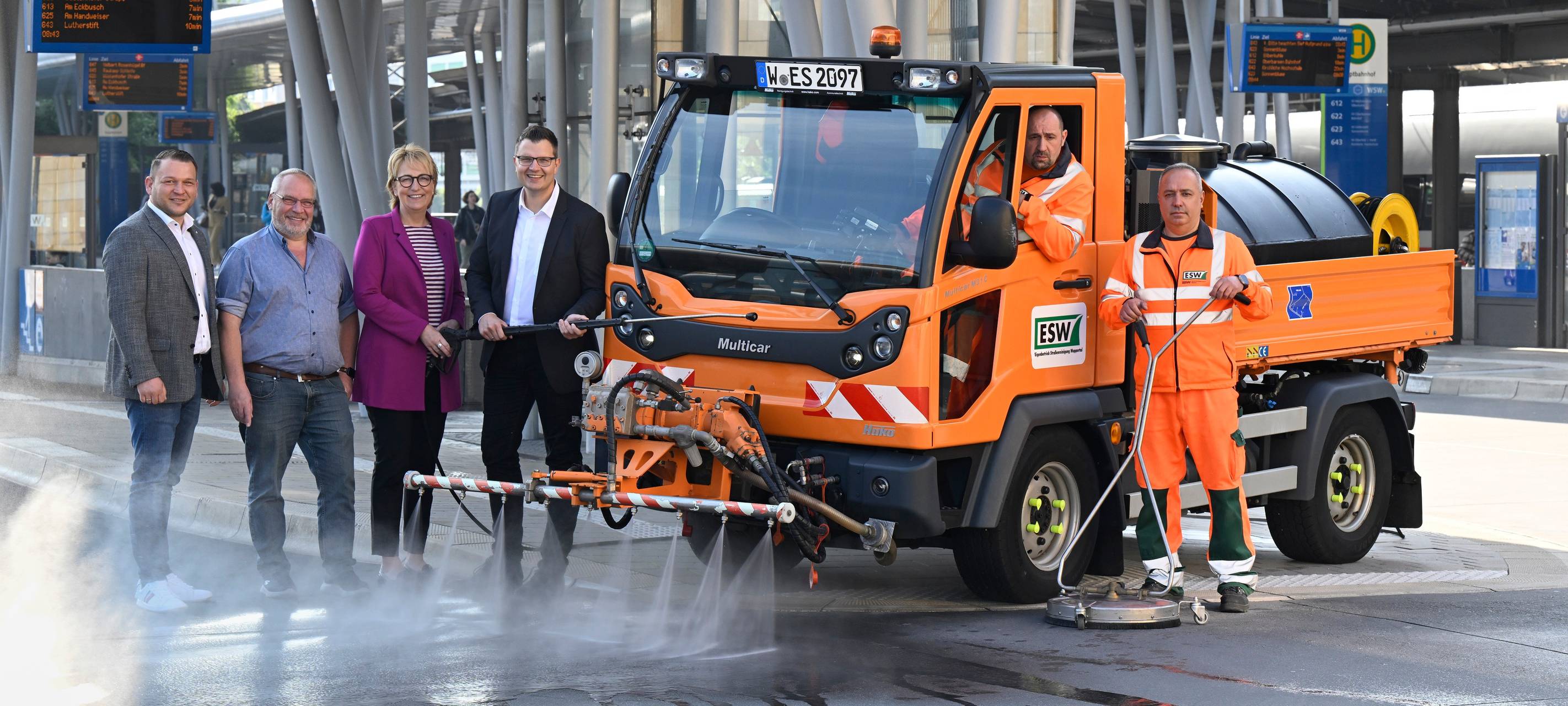 Busbahnhof wieder sauber