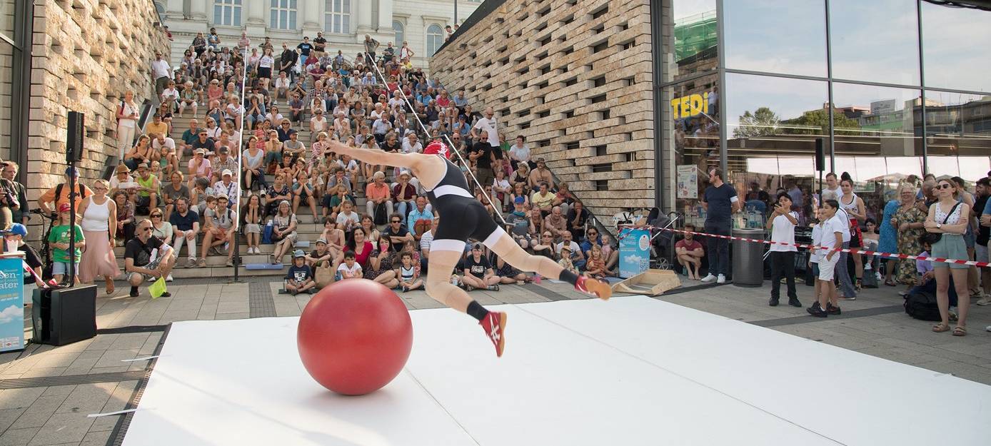 Straßenkunst am Döppersberg