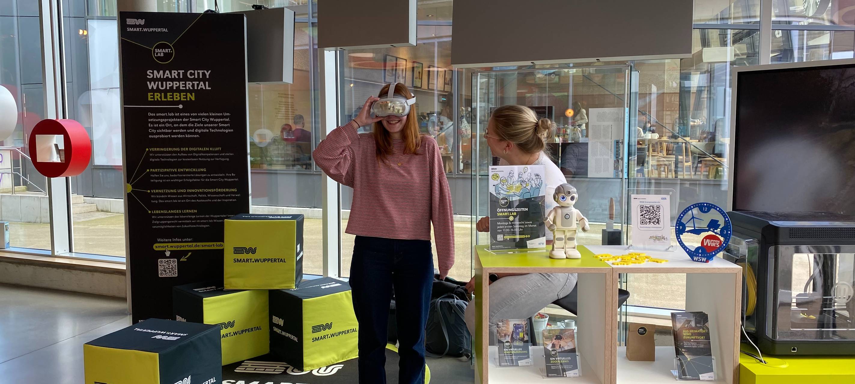 "smart.lab" öffnet am Hauptbahnhof