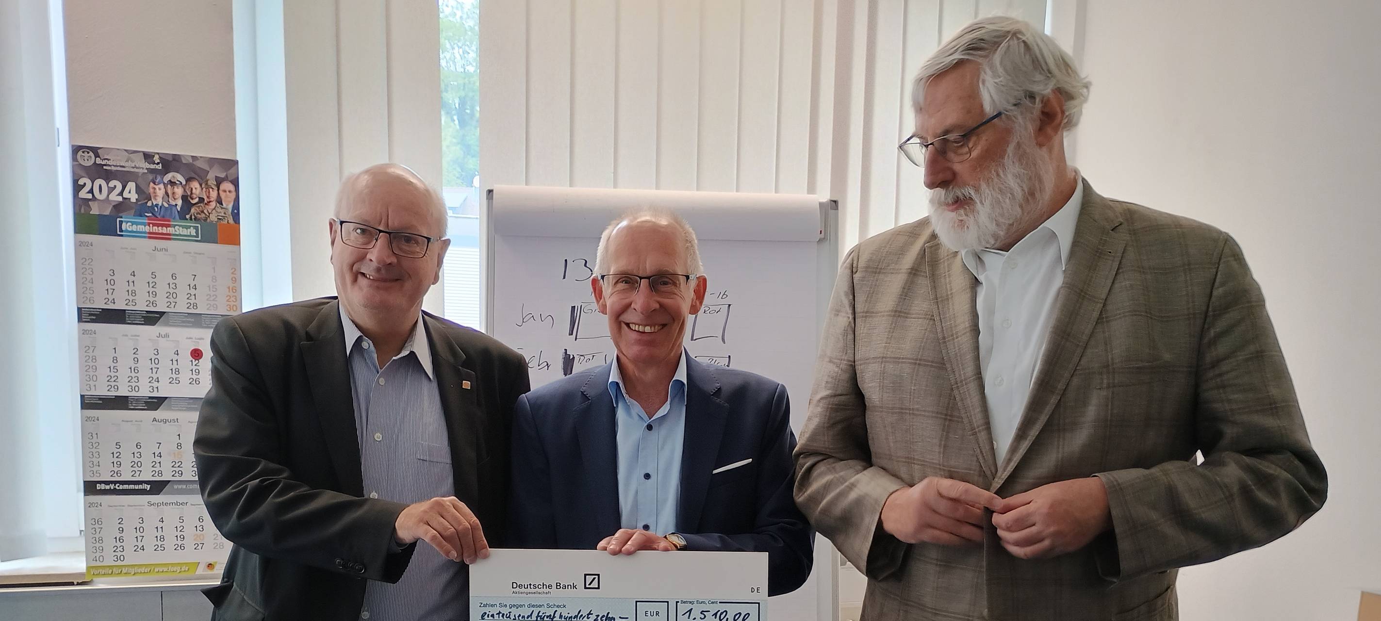 Kühn sammelt für Kindertafel