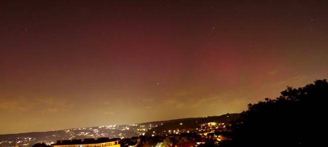 Perseiden und Polarlichter am Wuppertaler Himmel