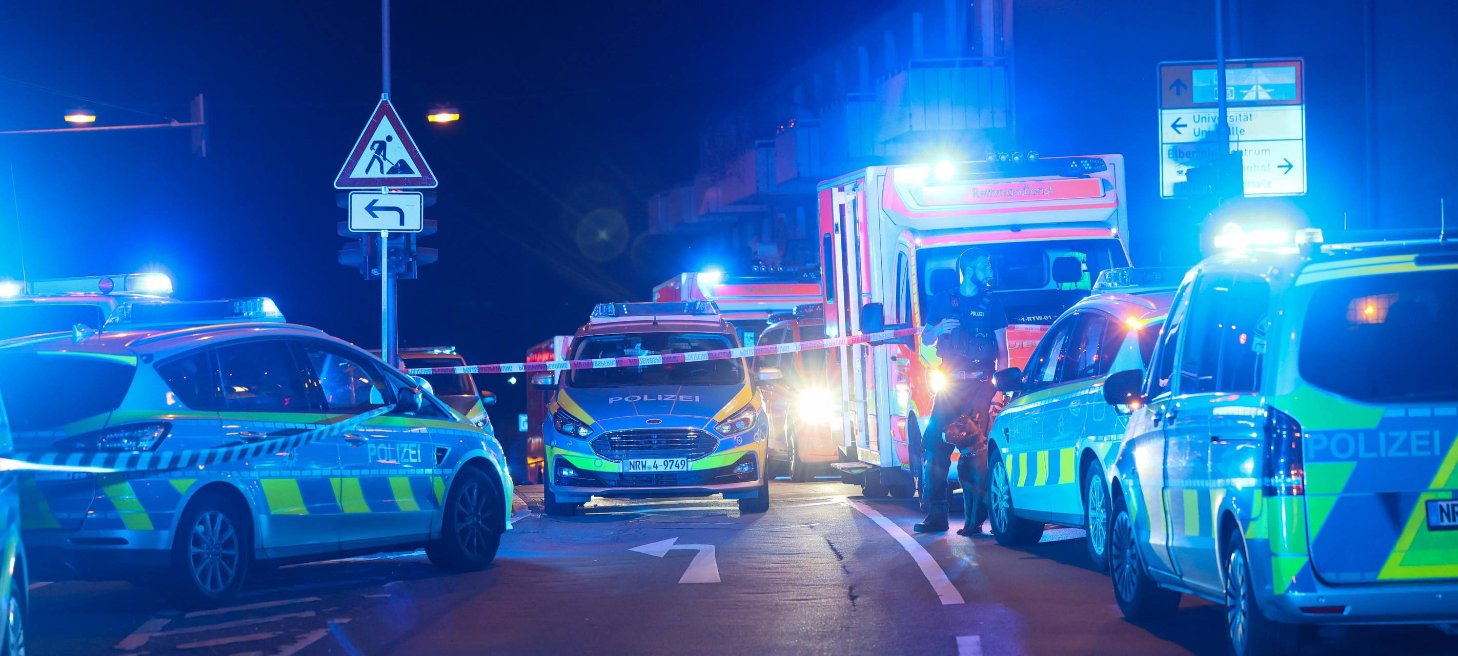 Ausschreitungen bei Hochzeitsfeier