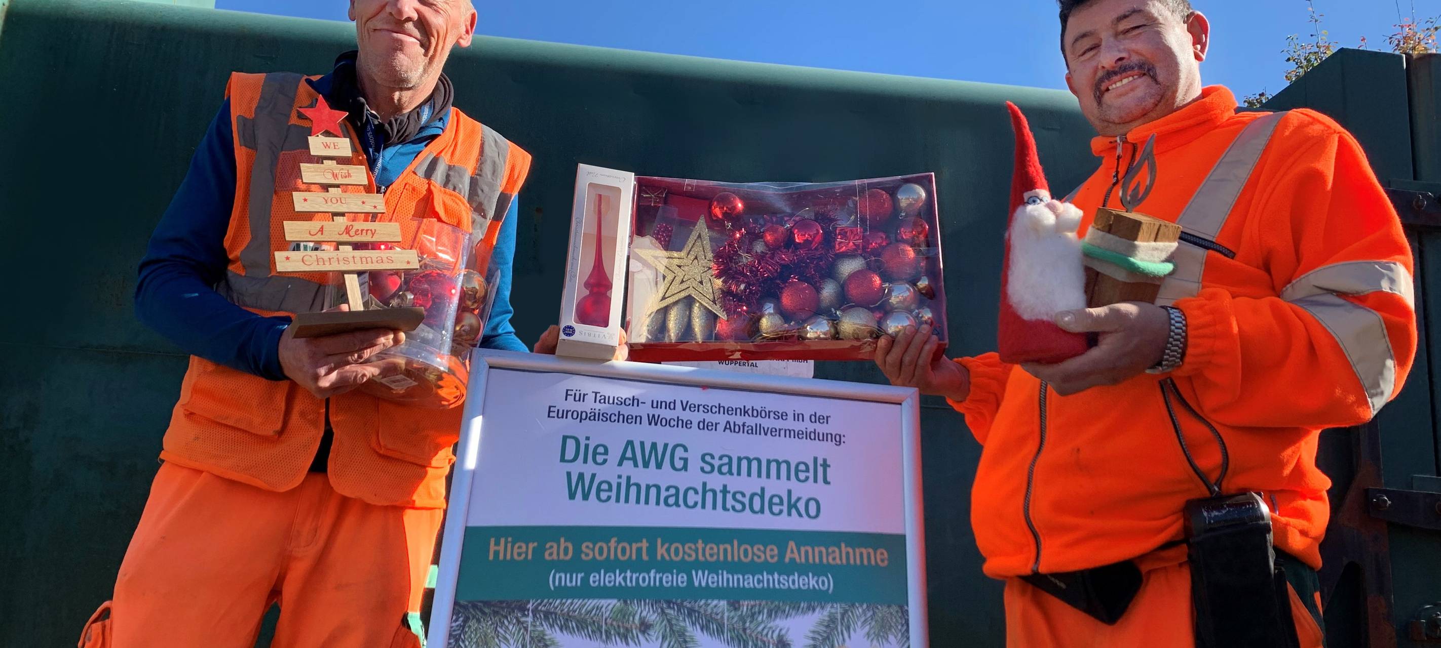 Weihnachtsdeko für Tausch- und Verschenkbörse