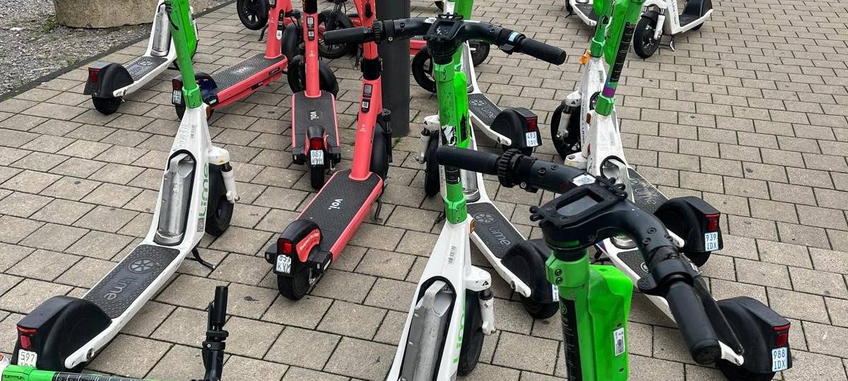 3000 E-Scooter im Verleih