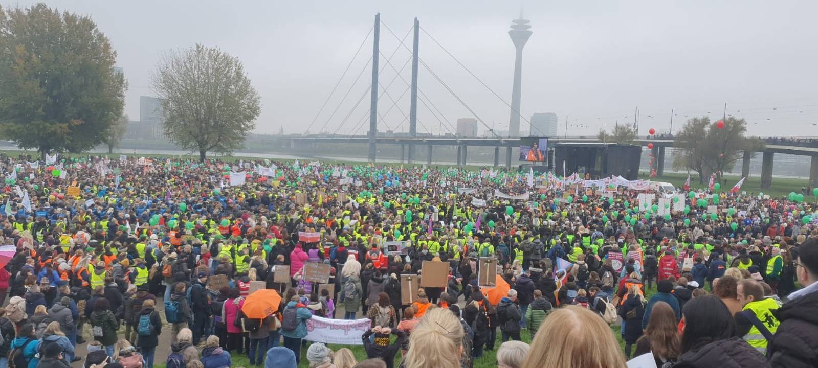 Wuppertaler Beteiligung an Demo gegen Sozialabbau