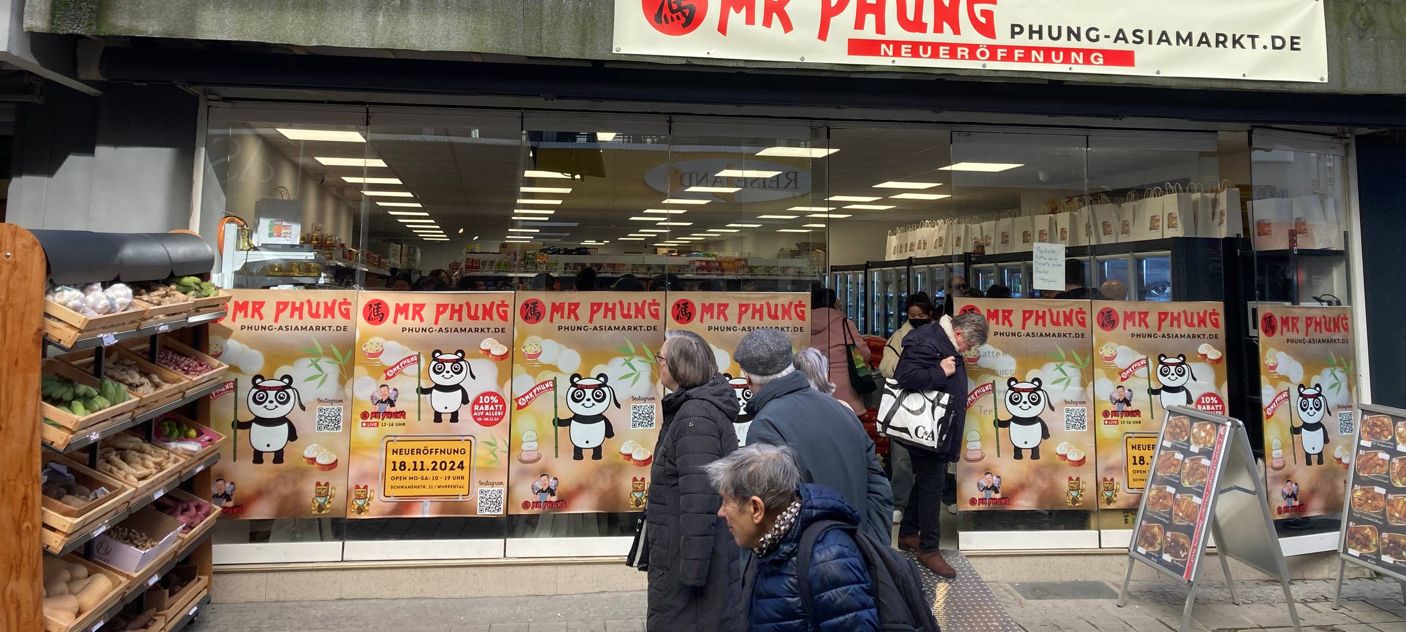 Asia Supermarkt Mr. Phung eröffnet