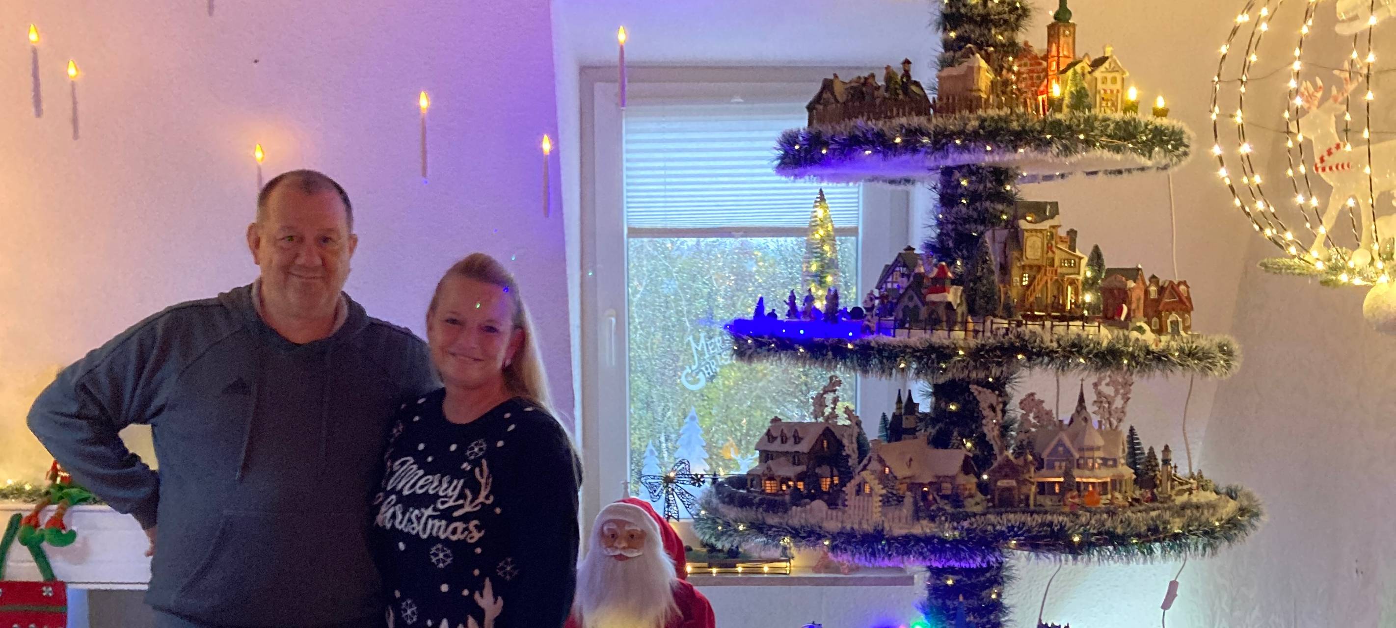 Weihnachtswunderland bei Sandy und Alex