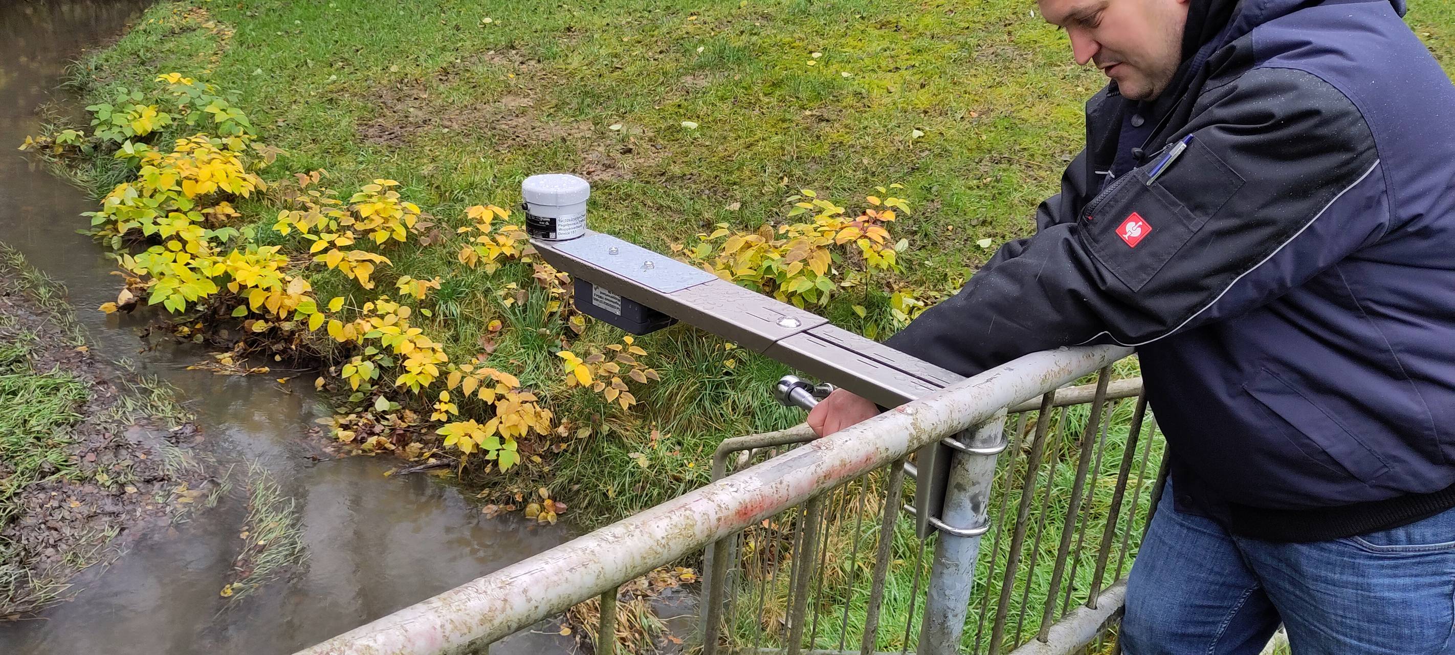 Sensoren zur Hochwasser-Warnung